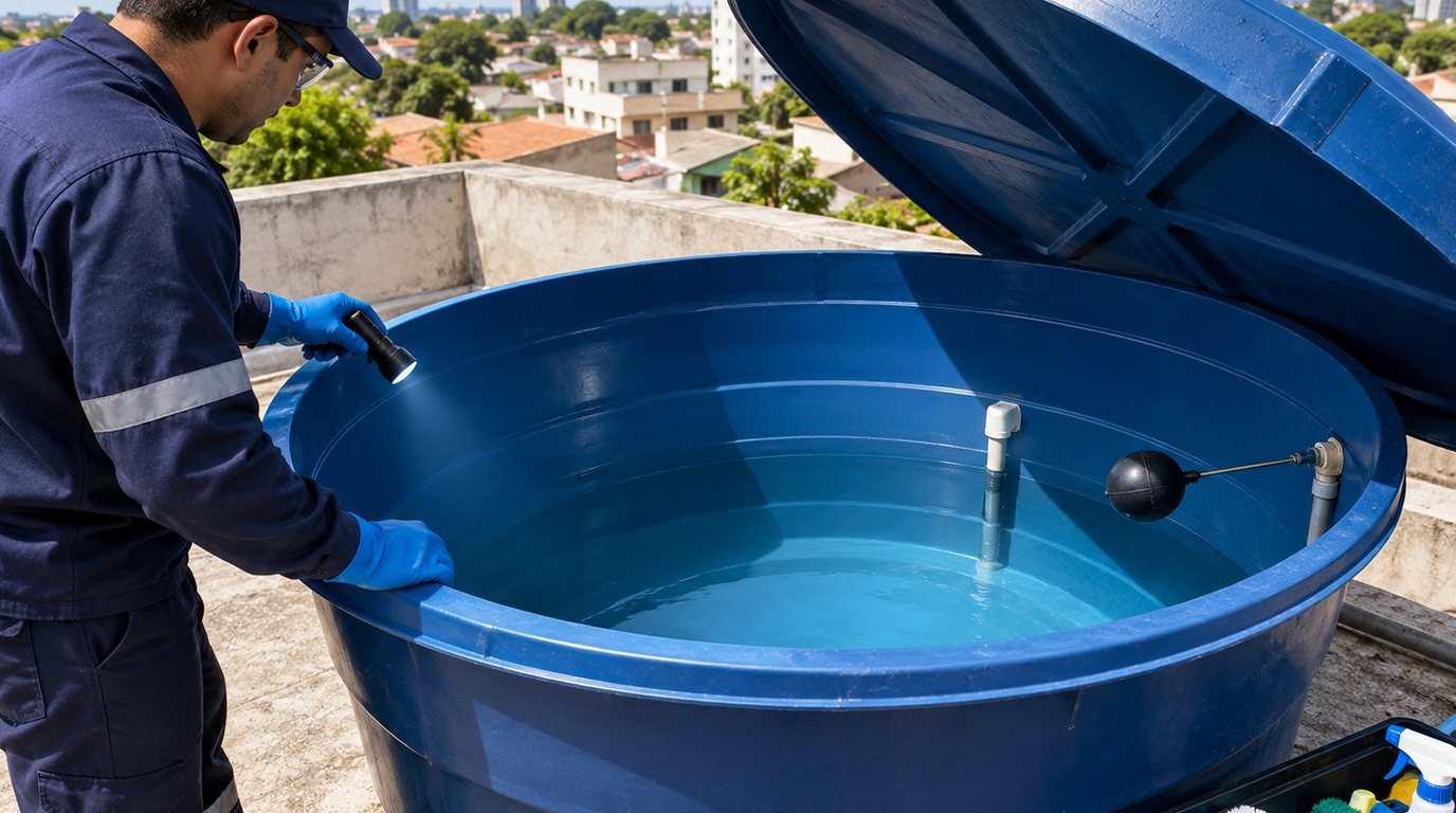 Detecção em Caixa d'Água em Jaboatão dos Guararapes‑PE