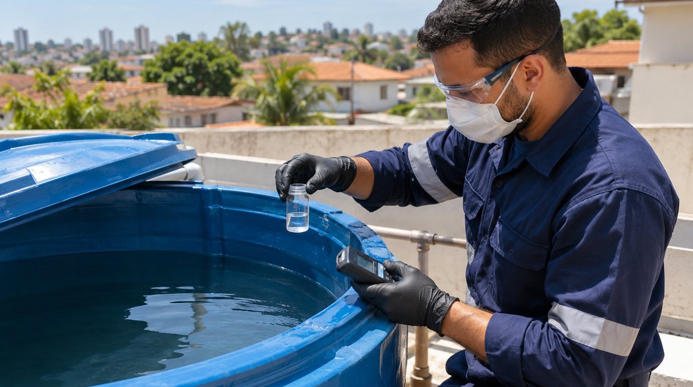 Detecção em Caixa d'Água em Jaboatão dos Guararapes‑PE